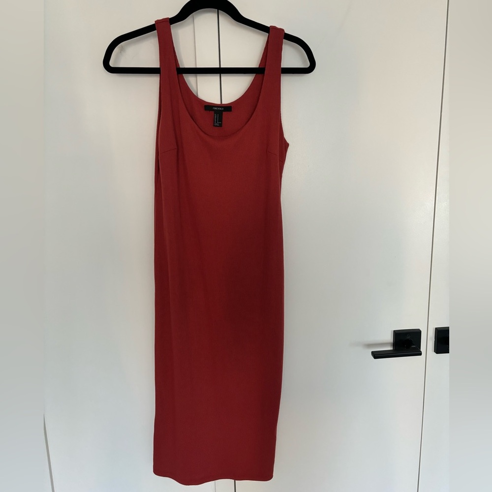 Midi knit dress